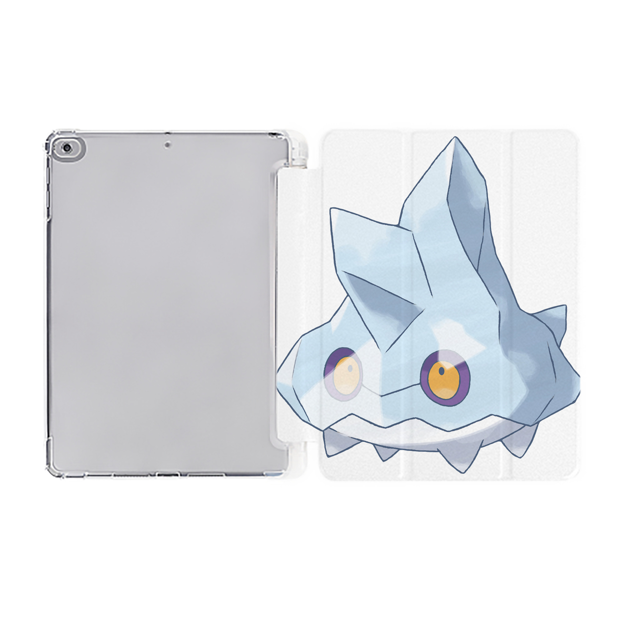（画像用） ポケットモンスター Pokémon IPad ケース ペン収納付き 三つ折りスタンド PUレザー×シリコン 対応機種9.5/10.5/10.9インチ